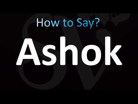 How to Pronounce Ashok (CORRECTLY!)