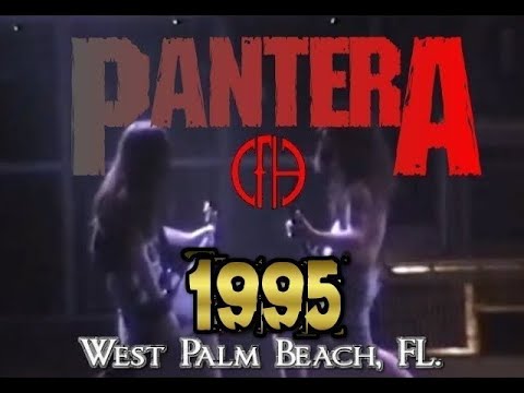 PANTERA  (1995.01.26) West Palm Beach, FL. @WPB Auditorium