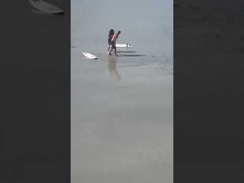 Surfer fight