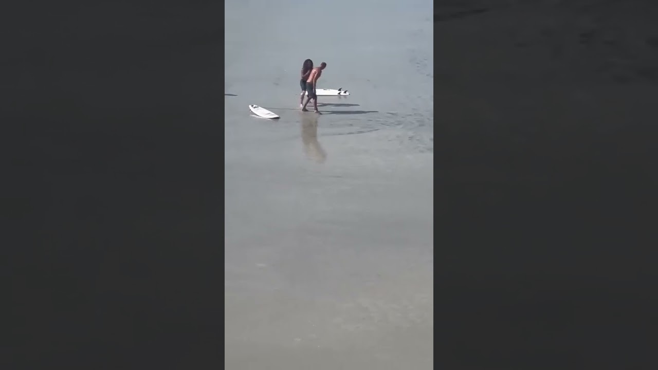 Surfer fight