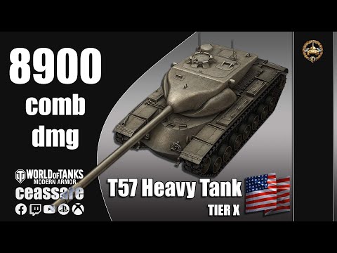 T57 Heavy Tank / World of Tanks Modern Armor / PlayStation 5 / WoT Console 1080p60 HDR