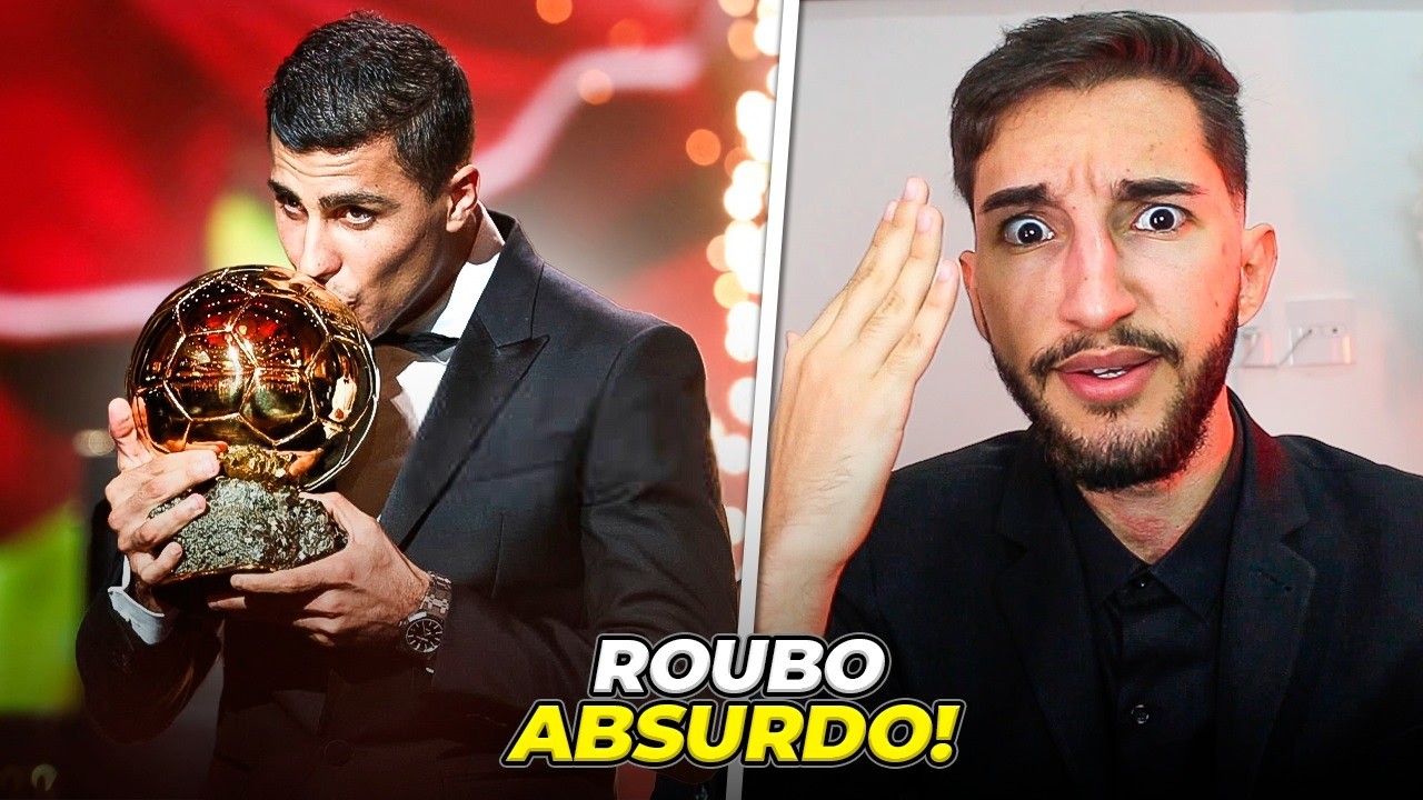 🚨RODRI ELEITO BOLA DE OURO! (Vinicius Júnior foi "roubado"?😡)