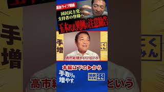 【玉木代表が支持者に異例の緊急勧告！】国民民主党支持者の半分以上が高市総理を望む！？あなたが求める政策は何ですか？このままじゃ年を越せない！本当に議員削減は今必要なのか！【玉木雄一郎】【国民民主党】