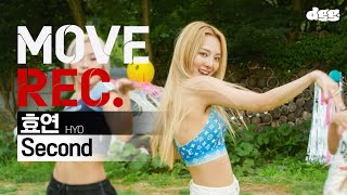 HYO 효연 - Second  Performance video  MOVE REC�