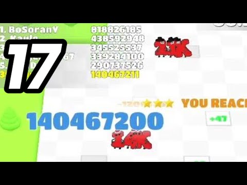 🌷🌹 Numbers.io 3D Gameplay Walkthrough Part 17 (iOS Android)