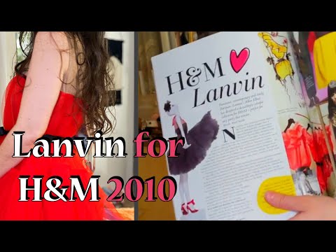 buying the 2010's clothes of my dreams: lanvin for h&m winter 2010