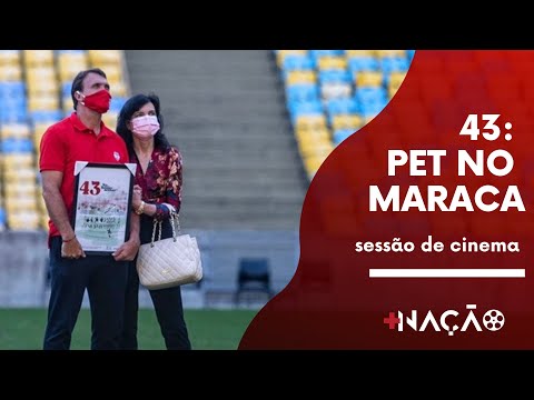 No Maraca, Petkovic assiste ao documentário "43 na hora de acabar" (Flamengo - 2001 - Tricampeão)