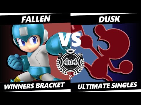 4o4 Smash Night 86 - GUMP2| Fallen (Mega Man) vs Dusk (Mr. Game & Watch) - Winners Round 3