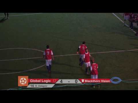 Global Logic 5 - 1 Blackthorn Vision (IT-League Lviv 2016, Champions Cup 1/4 Highlights)