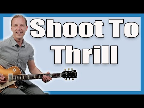 Shoot To Thrill Guitar Lesson (AC/DC)