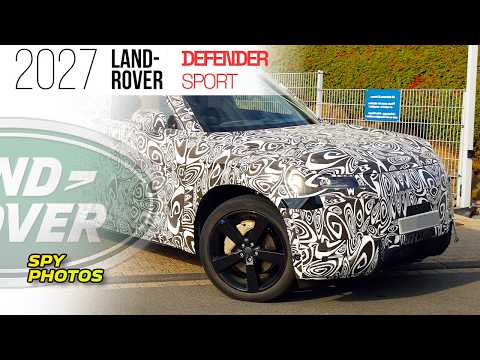 Spy photos: 2027 Land Rover "Baby" Defender (Defender Sport?)