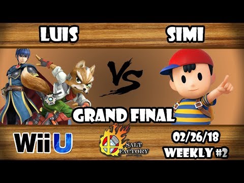 Salt Factory Michoacán Weekly #2 SSB4 - Luis (Fox, Marth) vs. Simi (Ness) - Grand Final