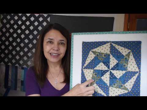 Mystery quilt 2020 "Swivel" by Sarah Maxwell - Part 1