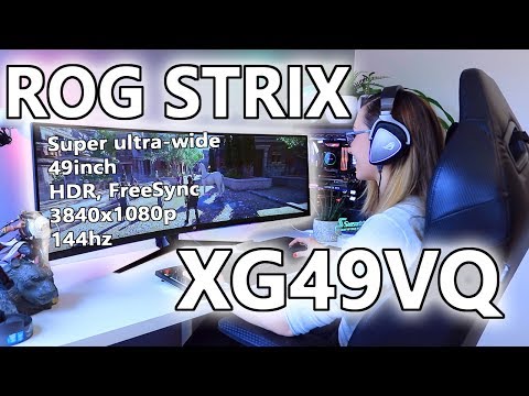 Monitorius ASUS ROG Strix XG49VQ, 49", 3840 x 1080, 144Hz, VA, 4ms video