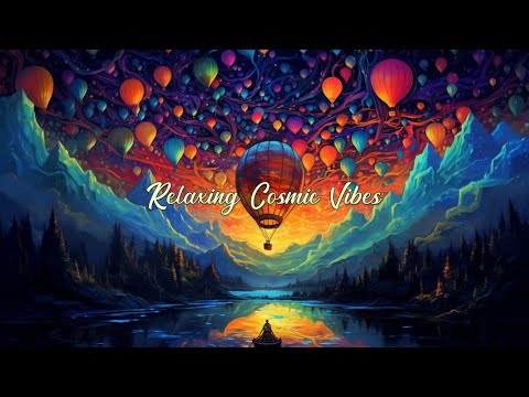 Relaxing Cosmic Vibes DJ Mix: Floating Above the Glowing Earth