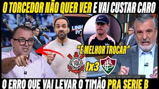 REVIRAVOLTA NA MADRUGADA ! CORINTHIANS PRECISA TOMAR OUTRA DECISÃO SE QUISER JOGAR A "SERIE A" FIEL
