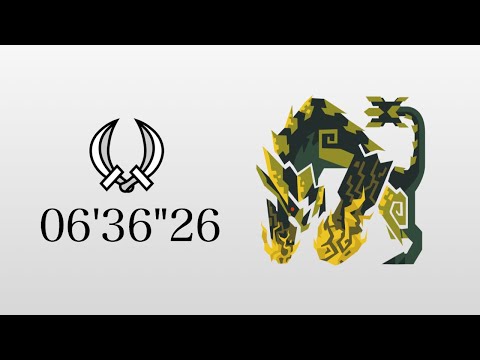 【MHWI】猛り爆ぜるブラキディオス 双剣 06'36'26 / Raging Brachydios Dual Blades