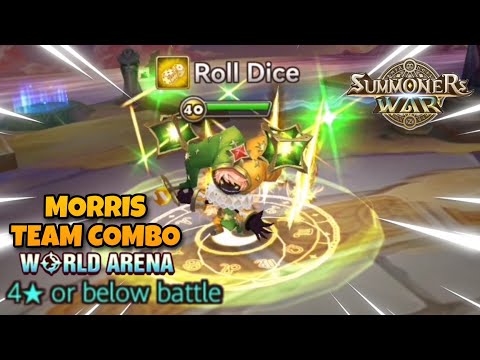 Morris Team Combo in World Arena - Summoners War