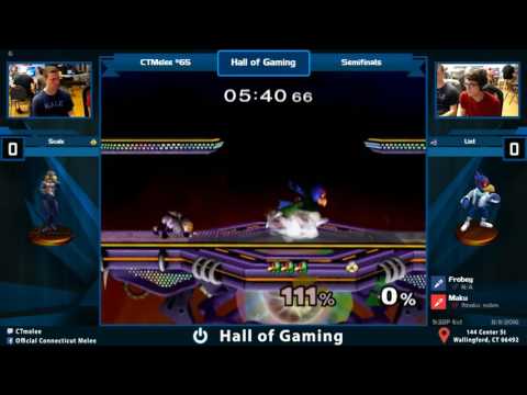 CTmelee #65 - Scale (Sheik) vs. Lint (Falco) - Semifinals SSBM Tournament