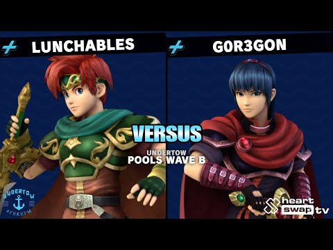 Lunchables (Roy) vs G0r3gon (Marth) -  Undertow Pools Wave B