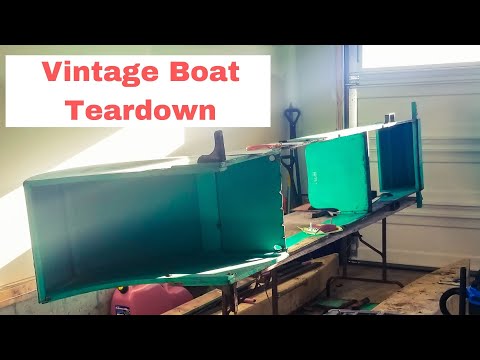 Vintage Boat Restoration- [Part 1] The Teardown