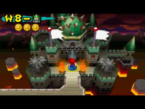 New Super Mario Bros - World 8 Final Castle