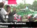 Humberto Ramírez interpreta 'Verde Luz' en entierro de Filiberto Ojeda