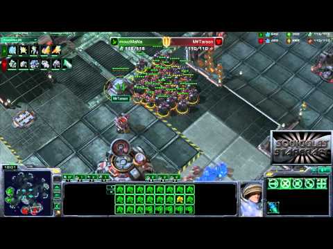 mouzMaNa vs Tarson PvT Starcraft 2 of course
