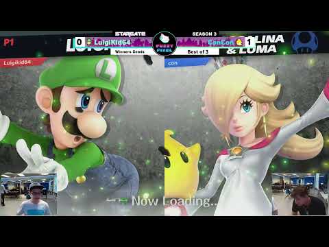 Luigikid64 (Luigi) vs ConCon (Rosalina & Luma) - HDR Singles Winners Semi-Final  - Stargate #32