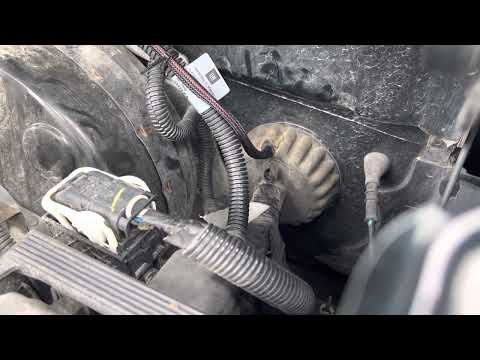 GMRS/ Ham radio install in a 2017 Silverado 1500. Easy firewall pass thru.