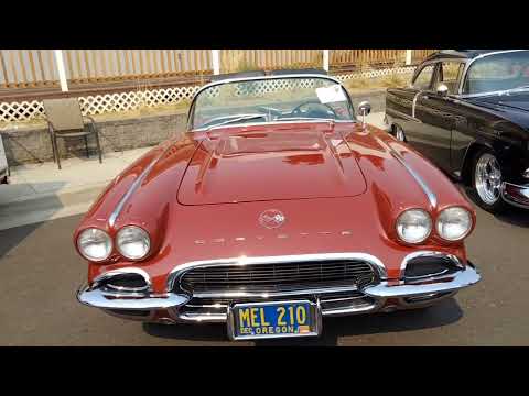 1962 Corvette all original at the local show