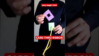 Mind-Blowing Beginner Magic: Fool Your Friends with the Ribbon Thru Card Trick