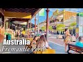 Fremantle Perth: Western Australia 🇦🇺| 4k Walking tour Australia | Fremantle Markets, uhd 60fps
