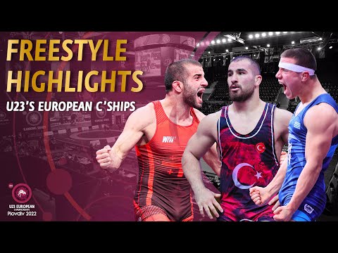 Freestyle Highlights from the U23 European Championships at #WrestlePlovdiv