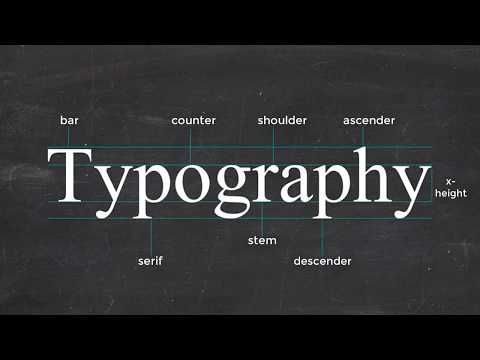 Typography: Anatomy of a Letter