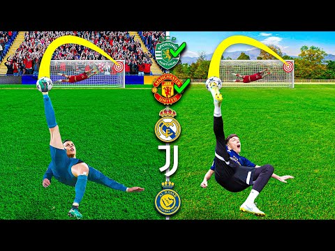 I Recreated Ronaldo’s Best Goal At Every Club