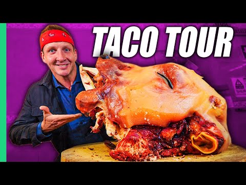 MEXICO'S EXTREME TACOS!! Mind-Bending Food Tour in Mexico City!!