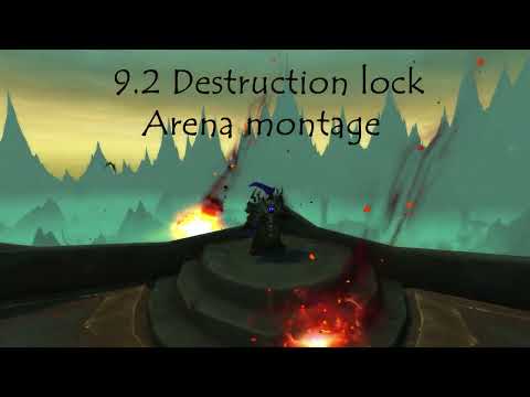 9.2 Destro Warlock Arena Montage!