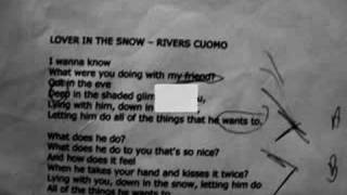 Lover in the Snow[Other instruments added] - Rivers Cuomo