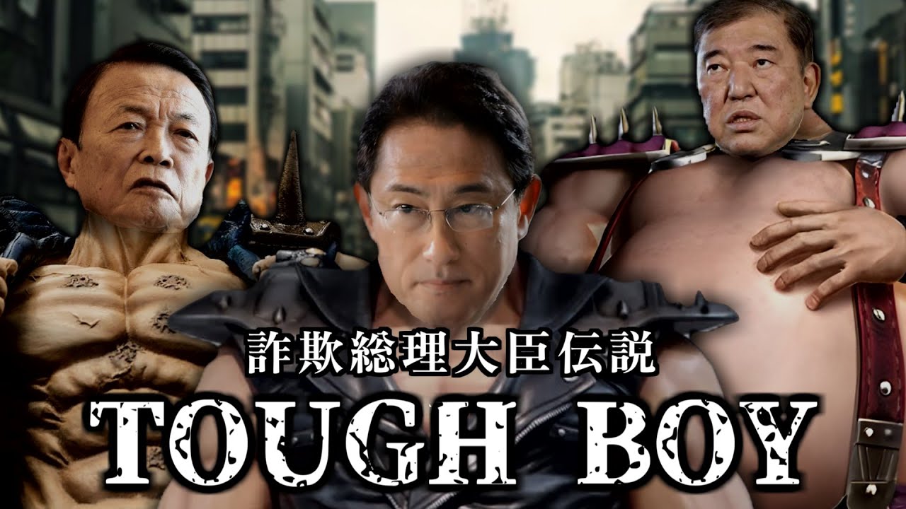 【替え歌 】TOUGH BOY  - 北斗の拳2 - TOM★CAT  自民党あるある