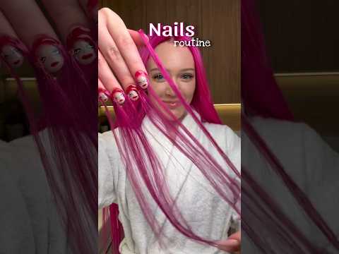 That’s iconic🤌🤤 #nails #routinevlog #beauty #crazy #manicure #nailart #hairstyle #hair #girl