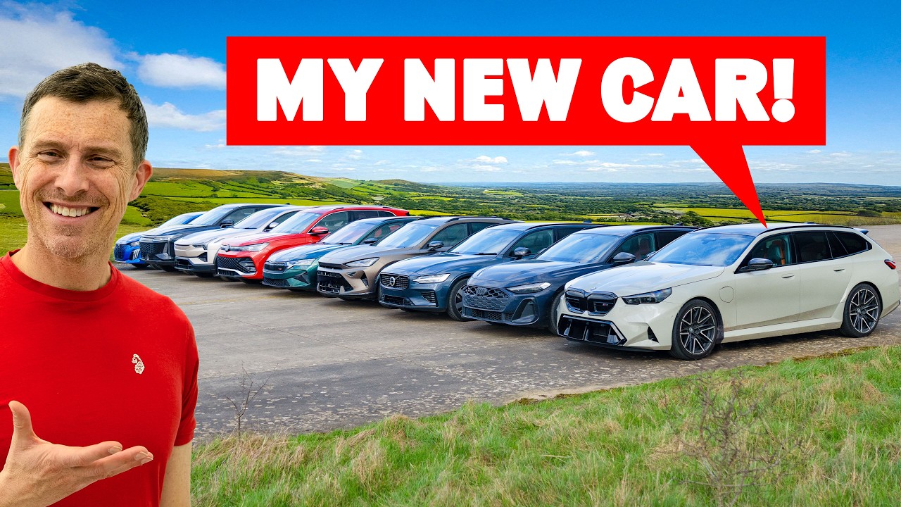 I got a NEW M5 and raced it immediately!