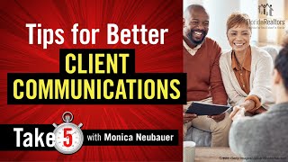 Client Communication Tips that Build Solid Relationships