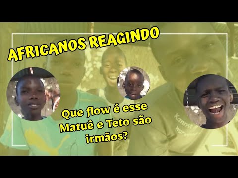 REACT! Africanos reagindo a Teto - M4 feat. Matuê (Reação - Gringos)