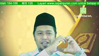 Download lagu Cepat Quran Ilmu Tajwid Surah Al-Maa'idah ayat 104-108 mp3