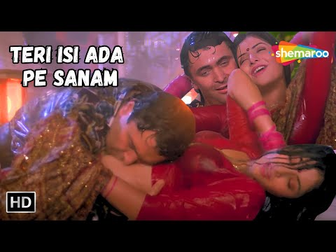 Teri Isi Ada Pe Sanam (HD)| Rishi Kapoor, Divya Bharti | Kumar Sanu Super Hit Romantic Song| Deewana
