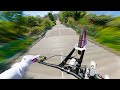 Extreme Urban Downhill Through Prague POV Gabriel Wibmer