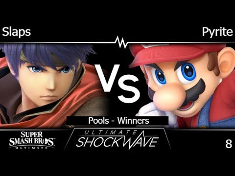 USW 8 - Slaps (Ike) vs Pyrite (Mario, Young Link) Pools - Winners - SSBU