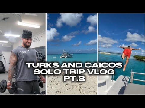 Turks and Caicos solo trip vlog PT.2/ Snorkeling/ gym session/yap about life