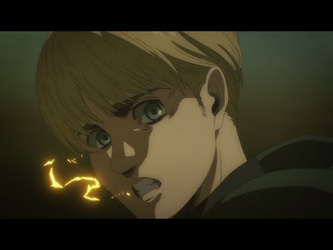 Armin transforms into the Colossal Titan and nukes the entire port | English Sub 1080p |